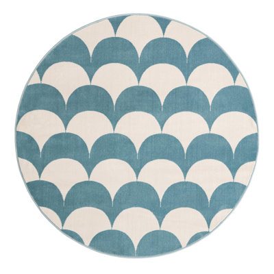 Unique Loom Arches Whimsy Kids Rug