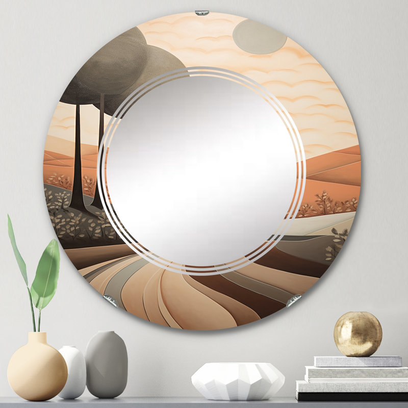 Miroir mural Bradenton, 24 po x 24 po