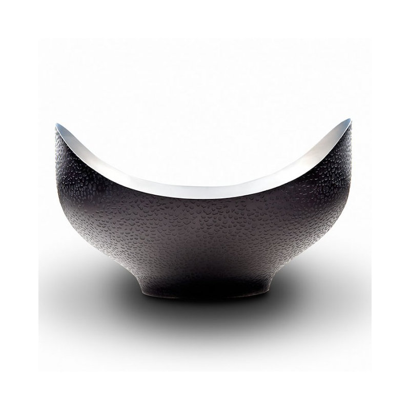 Northstar Metal Decorative Bowl, 5.5" H x 12" W x 12" D