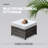 Chinotto Premium All-Weather Wicker 7 - Person Patio Conversation Set with Cushions-480979967