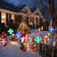 Luminaire de Noël et lumières de sentier-2120480452