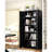 Container Furniture Direct Ironclad 71" Metal Storage Cabinet With Locking Doors And 4 Adjustable Shelves, Heavy-Duty Steel Cabinet For Garage, Laundry, Office, Or Warehouse, Black-125913028