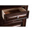 G8875 Cappuccino Armoire pour télé - Placages de bois pour la durabilité P 42 po x l 17 po x H 36 po