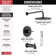 Modern Raincan Round Single-Function Tub and Shower Faucet Set, Valve Trim Kit, Rainfall Shower Head
