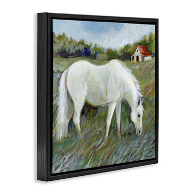 «Horse in Field Floater», art mural par Susan Winget