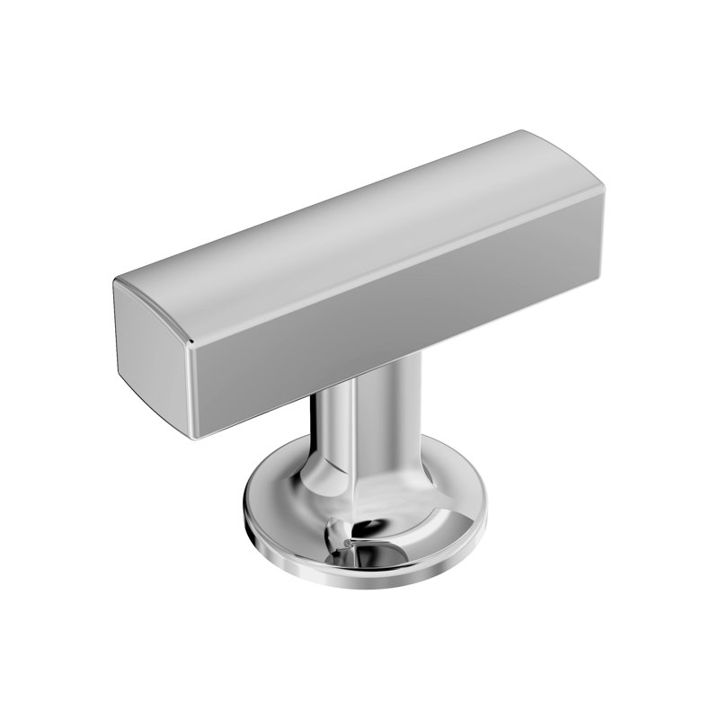 Bouton d'armoire Everett, Chrome poli, 1.75"