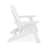 Adirondack Chair – Sturdy Hdpe Poly Lumber For Poolside, Patio, And Garden Relaxation-129423839