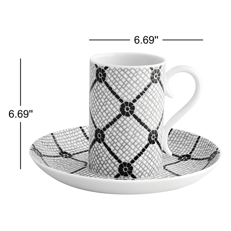 Calçada Portuguesa Porcelain Espresso Cup