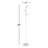 Bridgnorth 65'' Gold Floor Lamp