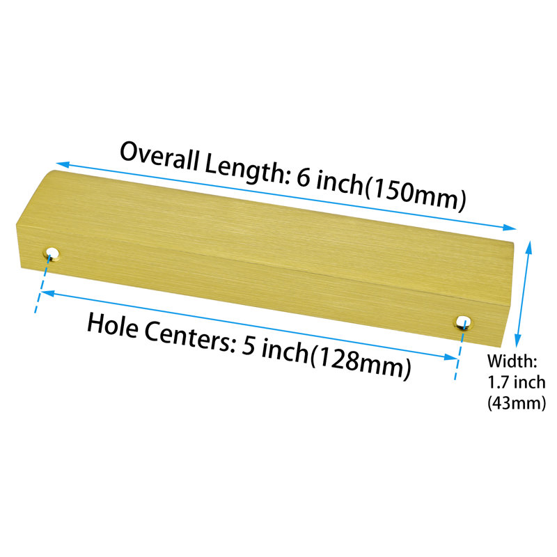 5" Centre to Centre Finger Pull Multipack