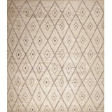 One-of-a-Kind 13'9" X 15'10" Hand Knotted Area Rug