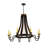 8 - Light Dimmable Empire Chandelier