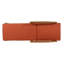Chaise longue simple, chaise longue d'extérieur, chaise longue pour patio-597099038