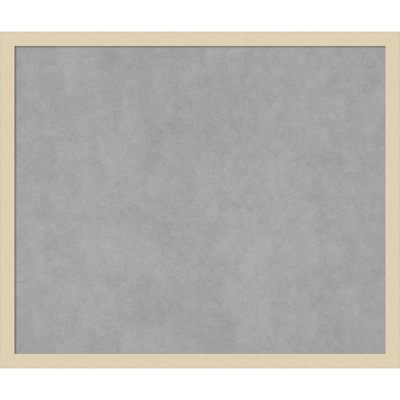 Tableau magnétique à cadre naturel Svelte