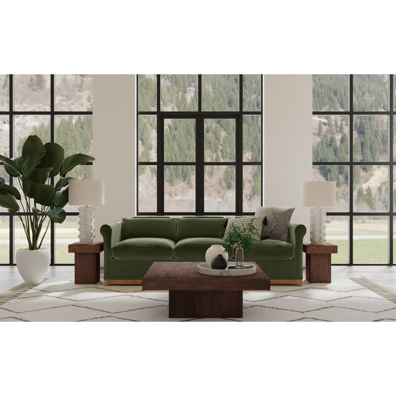 Lampe de table Mellette Base en céramique blanc mat avec abat-jour tambour blanc