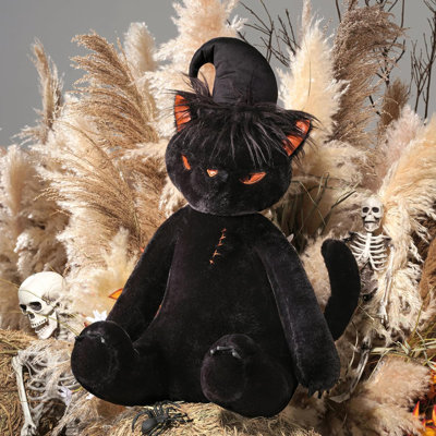 Coussin décoratif en velours Phantoscope Happy Halloween
