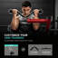Banc de curl 2 en 1 noir et rouge et appareil de curl Bicep Curl