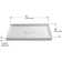 Archer 48" x 36" Single Threshold Center Drain Shower Base with Removable Cover