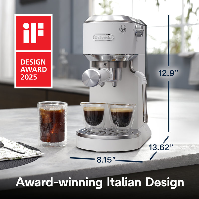 Espresso Machine Cold Brew Maker with Milk Frother, Vanilla