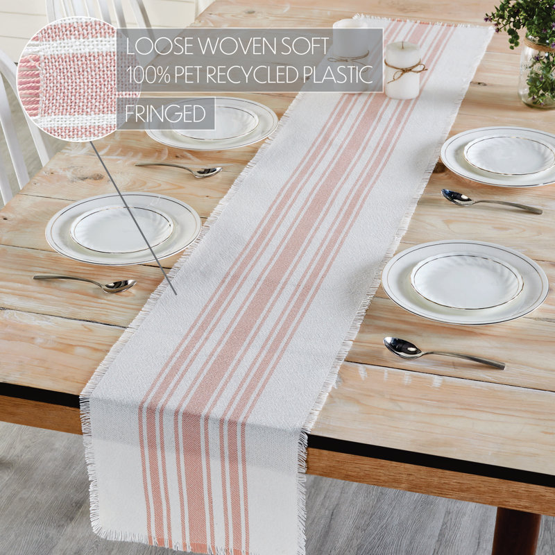 Tapis de couloir intérieur / extérieur blanc antique 12 x 36, L 36 po x l 12 po, Rose
