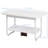Coffee Table,Coffee Table with Storage Shelf,Double Layer Coffee Table with Stable Base