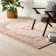 Abbate Oriental Gray/Pink Area Rug