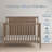 Hampton Flat Top 4-in-1 Convertible Crib-316755728