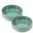 Skandi Ceramic Ribbed Dog Bowl Set-109519331-109519329