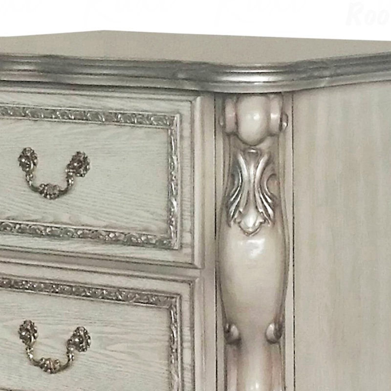 Table de chevet 2 tiroirs Vintage