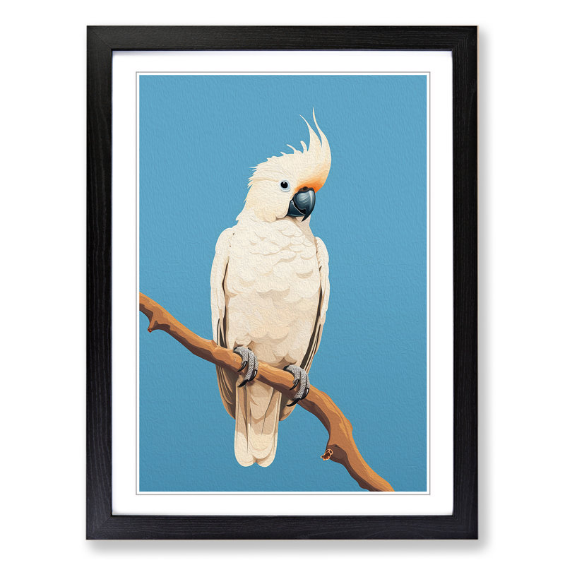 Single Picture Frame Print on Wood, Black Framed, 34cm H x 25cm W
