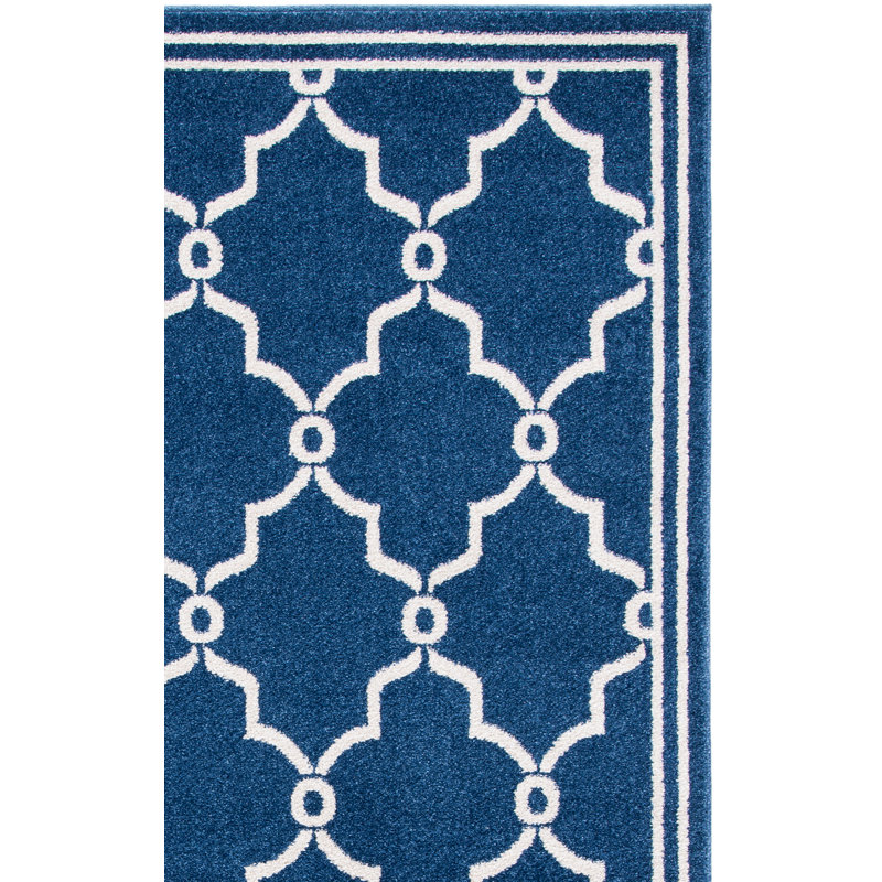 Amherst Performance Geometric Rug, Square 7'