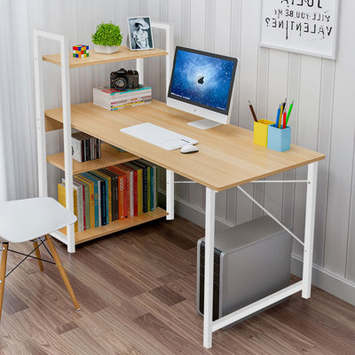 Metal Base Computer Desk