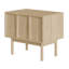 Nightstand with Drawer Oiled Oak