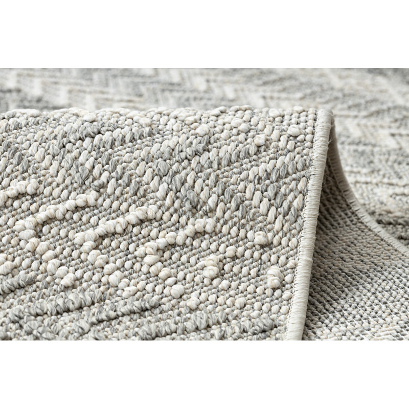 Tommye Flatweave Area Rug, Rectangle 60 x 110cm