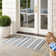 Herefordshire Performance Striped Indoor/Outdoor Area Rug