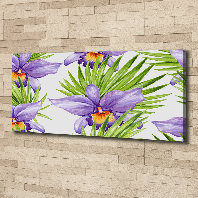 Orchid - No Frame Print on Canvas