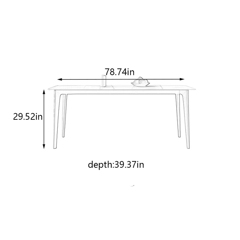 Taemon, 29.52"H x 78.74"L x 39.37"W