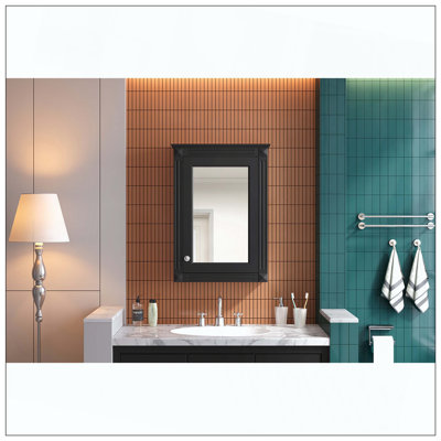 Miroir de salle de bain mural