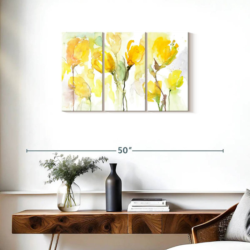 Jardin jaune Avery, H 20 po x l 33 po