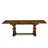 5 Piece Dinette Set Includes a Rectangle Dining Room Table with Butterfly Leaf and 4 Light Tan Linen Fabric Upholstered Chairs, Antique Walnut -372388839