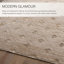 Tapis géométrique en polyester / polypropylène tissé à la machine Brodhead-88036865