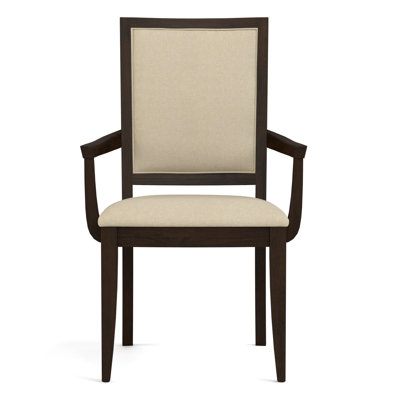Origins 18.5'' H Upholstered Maple Armchair