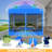 Folding Gazebo 118 x 118 Waterproof Stable Party Tent-100761445