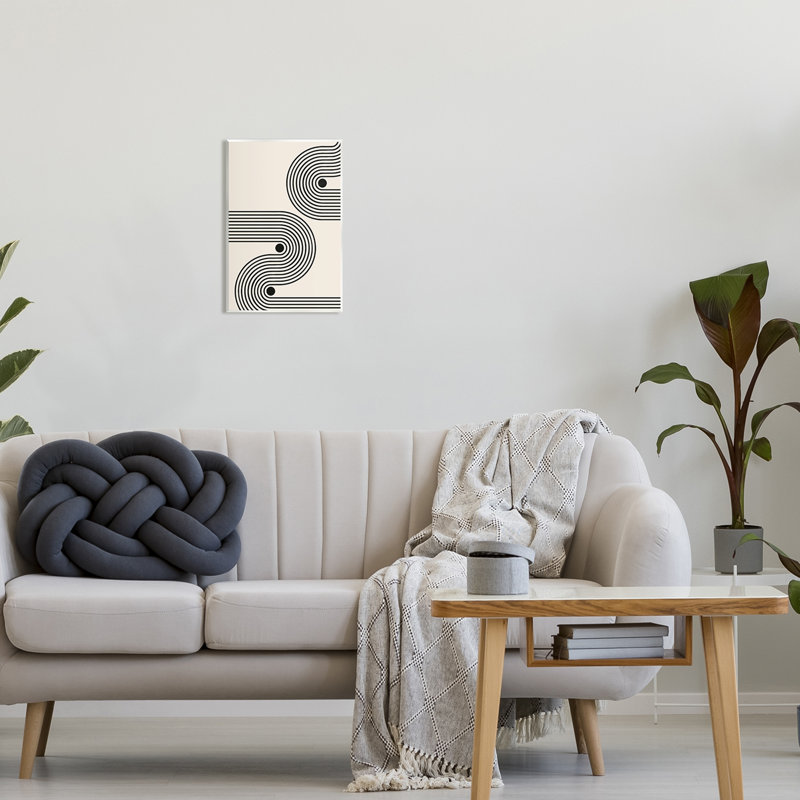 Conception d'art moderne sur toile Stupell Industries par LivinLi, H 15 po x l 10 po x P 0,5 po