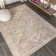 Peregrine Ornate Geometric Medallion Gray Rug