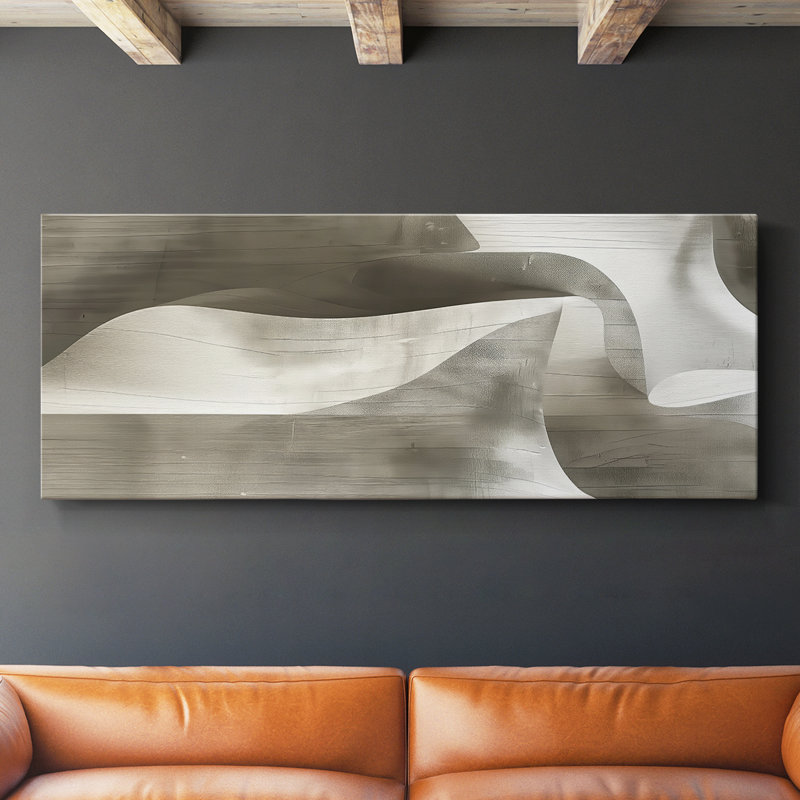 Abstrait 5 # I-Wide Gallery, toile tendue, H 20 po x l 50 po