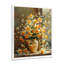 Jaune et blanc, charme féminin, jonquilles - décoration murale jonquilles-1892524389-2123289823