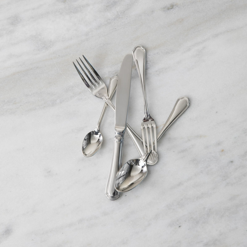 Medici 5 Piece 18/10 Stainless Steel Flatware Set, Service for 1
