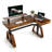 Rachele 63'' L-shaped Standing Desk with Riser-89949996