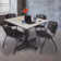 Nicklos Square X-Base Breakroom Table